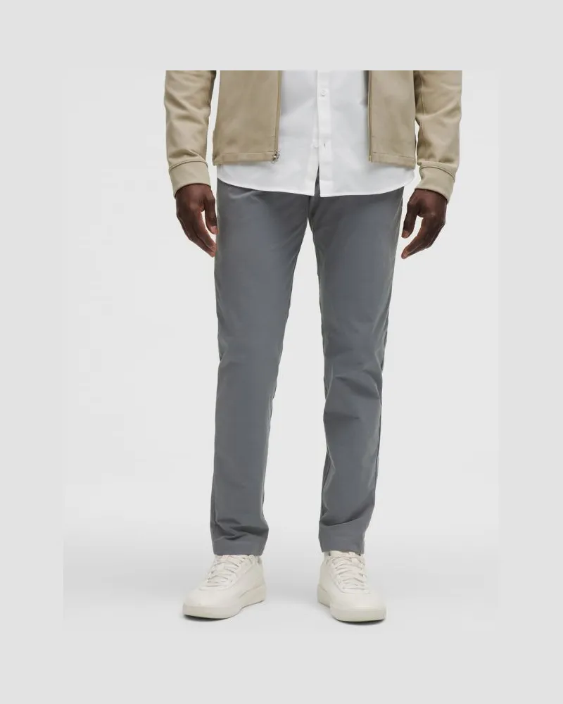 LULULEMON ABC Chinohose im Slim Fit Stretch- VersaTwill für Männer – 76 cm – Größe in Solar Grey Solar