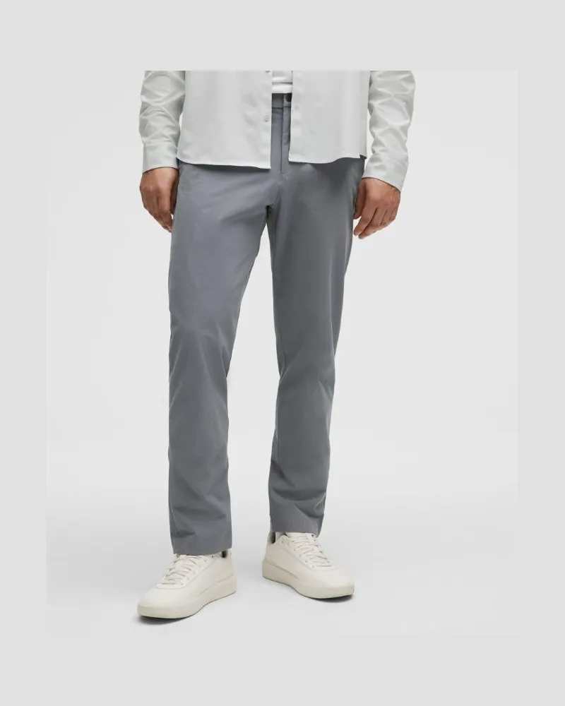 LULULEMON ABC Chinohose im Classic Fit Stretch- VersaTwill für Männer – 76 cm – Größe in Solar Grey Solar