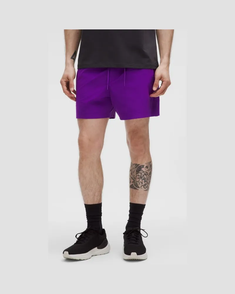 LULULEMON Zeroed In Shorts ohne Liner für Männer – 13 cm – Größe in College Purple College