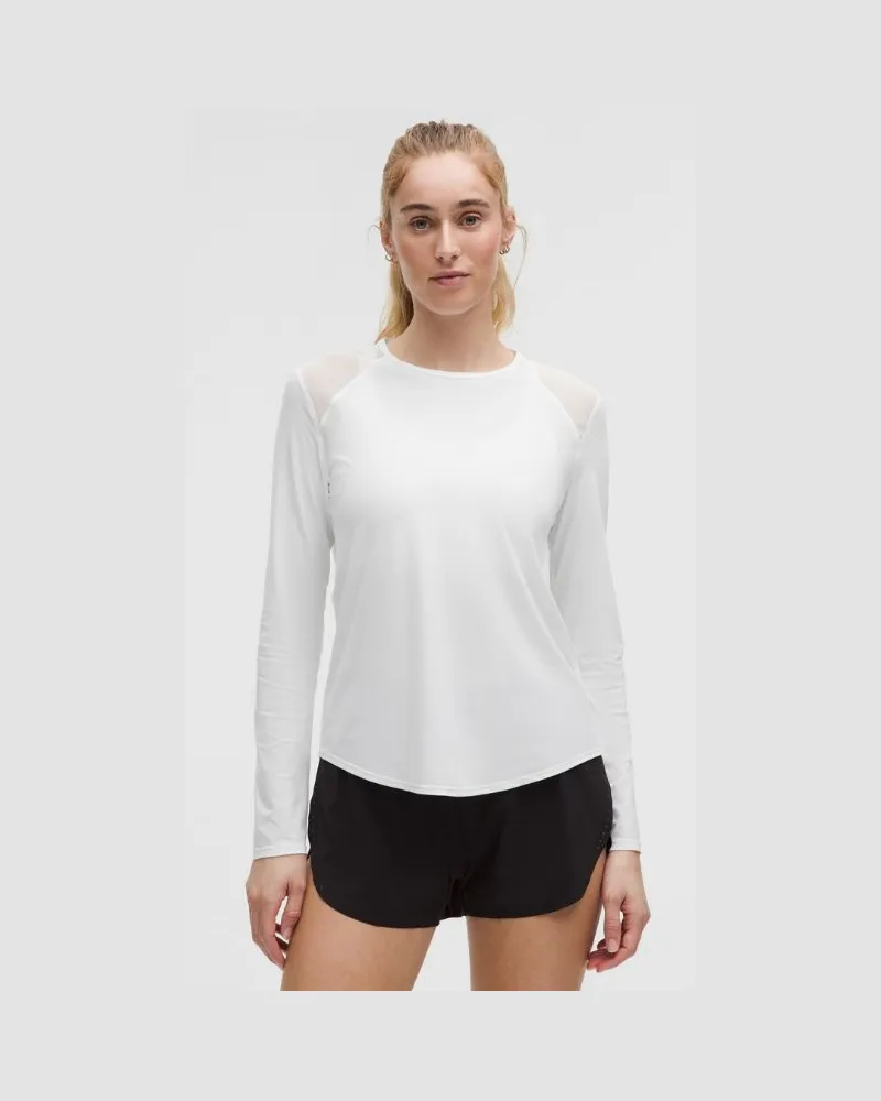 LULULEMON Sculpt Langarm-Shirt für Frauen – Größe in White White
