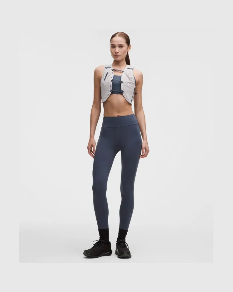 LULULEMON Fast and Free-Leggings mit hohem Bund und 6 Taschen es Design für Frauen – 64 cm – Größe in Dusty Diamond Dusty