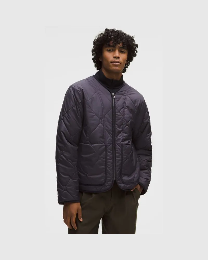 LULULEMON Diamond-Quilted Liner Jacket für Männer – Größe in Nightmoth Nightmoth