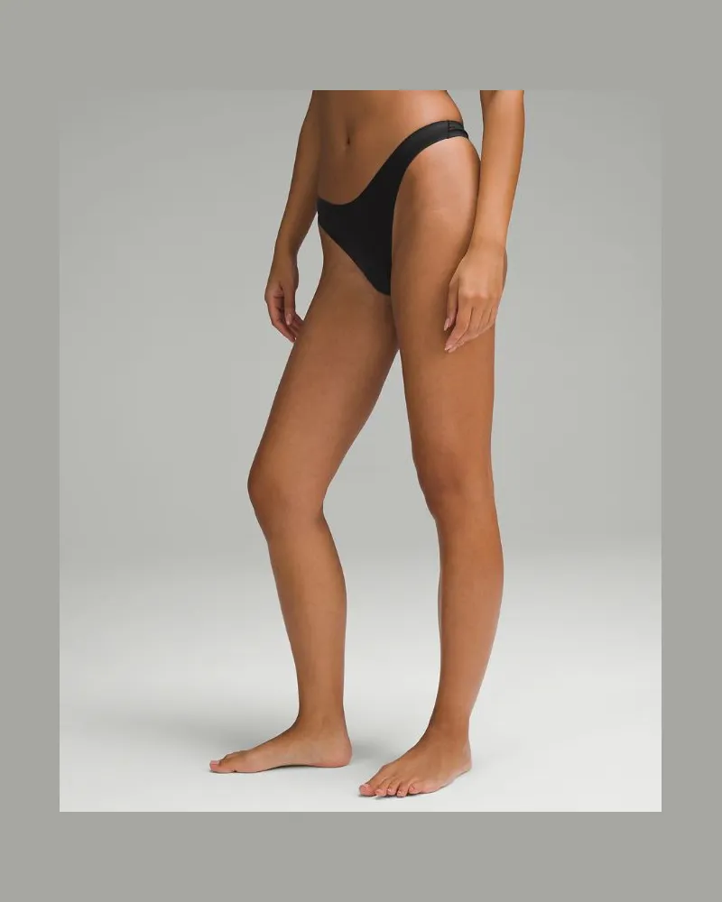 LULULEMON Wundermost V-String aus ultraweichem Nulu für Frauen – Größe in Schwarz Schwarz