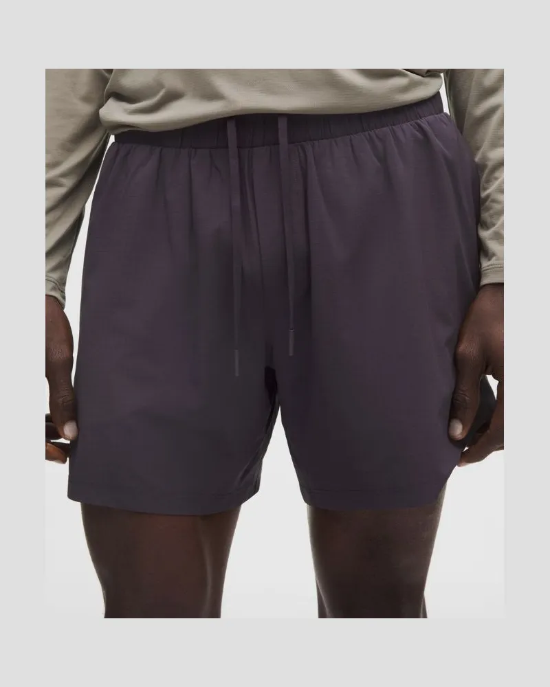 LULULEMON Mile Maker Run Crew Shorts mit Liner aus -Stoff für Männer – 15 cm – Größe in Atmospheric Purple Atmospheric