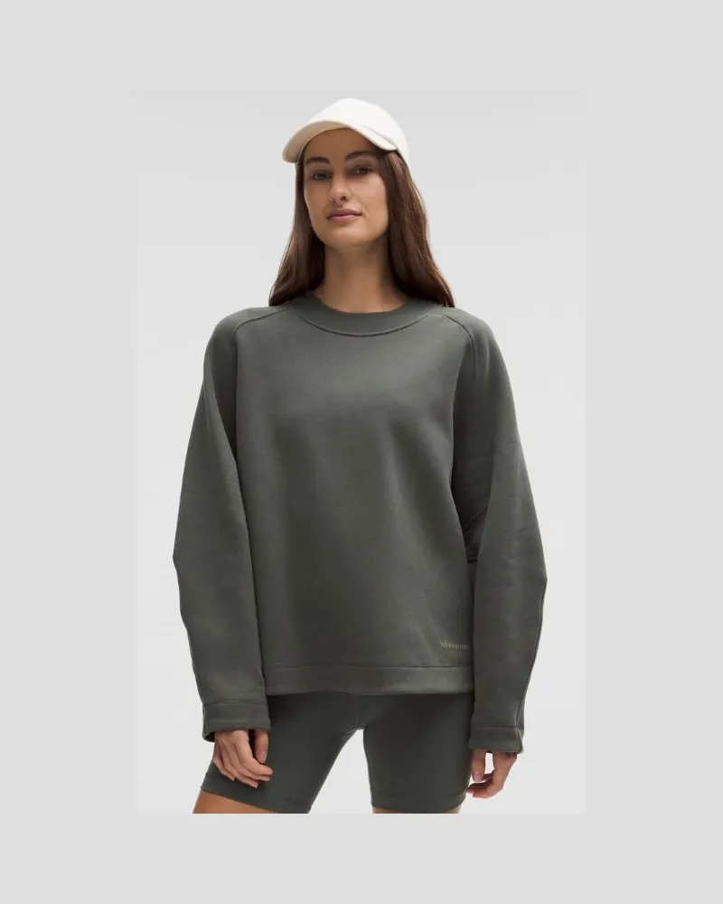 LULULEMON Loungeful Rundhals-Sweatshirt im Relaxed Fit für Frauen – Größe in Palm Deco Palm