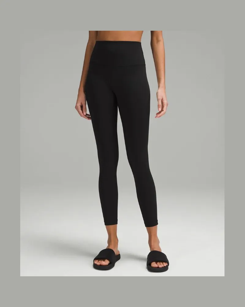 LULULEMON Align Hose mit hohem Bund für Frauen – 63,5 cm – Größe in Black Black