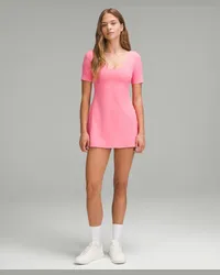 LULULEMON Align Kurzarm-Kleid Sakura