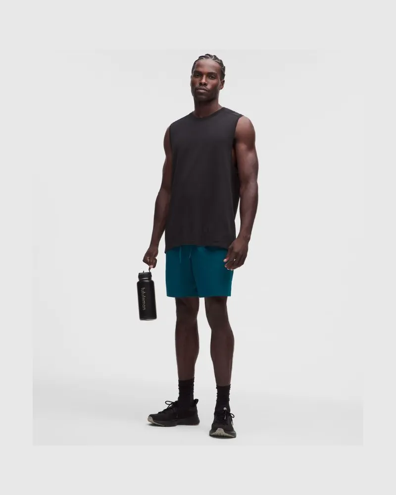 LULULEMON Zeroed In Shorts ohne Liner für Männer – 18 cm – Größe in Remixed Marine Remixed