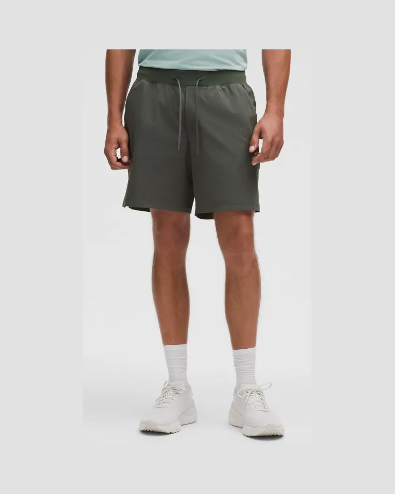 LULULEMON Zeroed In Shorts ohne Liner für Männer – 18 cm – Größe in Palm Deco Palm
