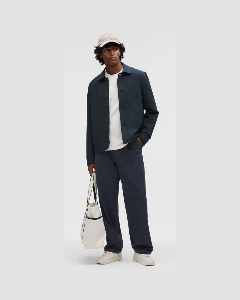 LULULEMON Daydrift Faltenhose im Relaxed Fit Normale Länge für Männer – Größe in True Navy True