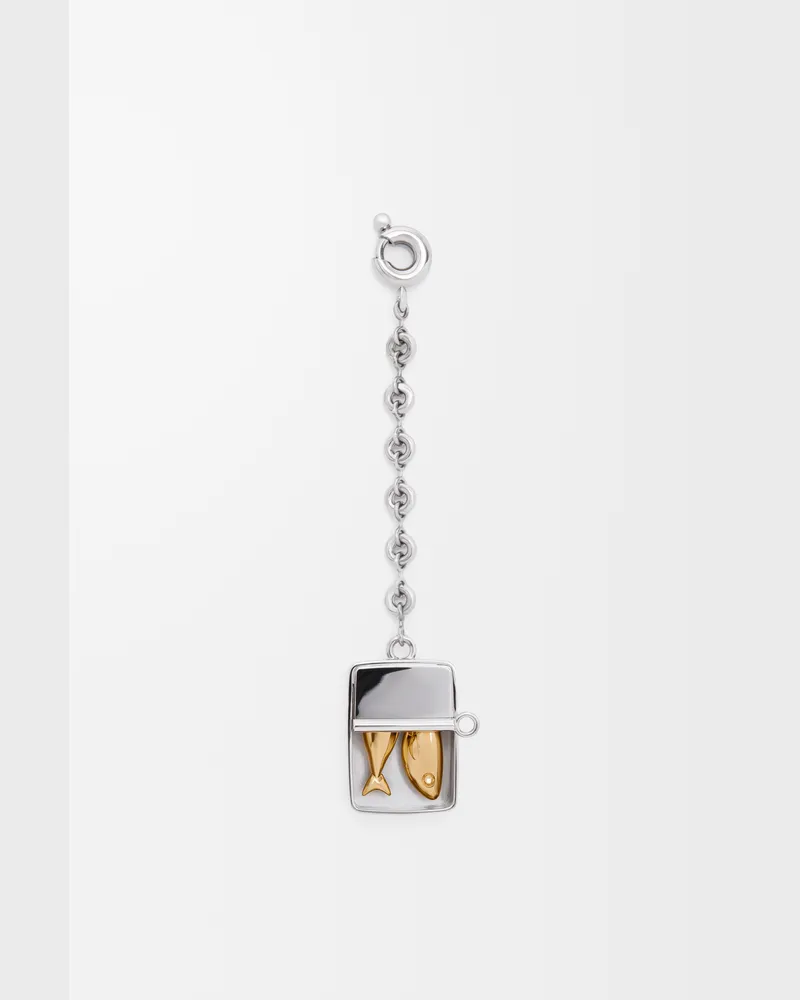 Loewe Sardine Box Charm Mujer Silver