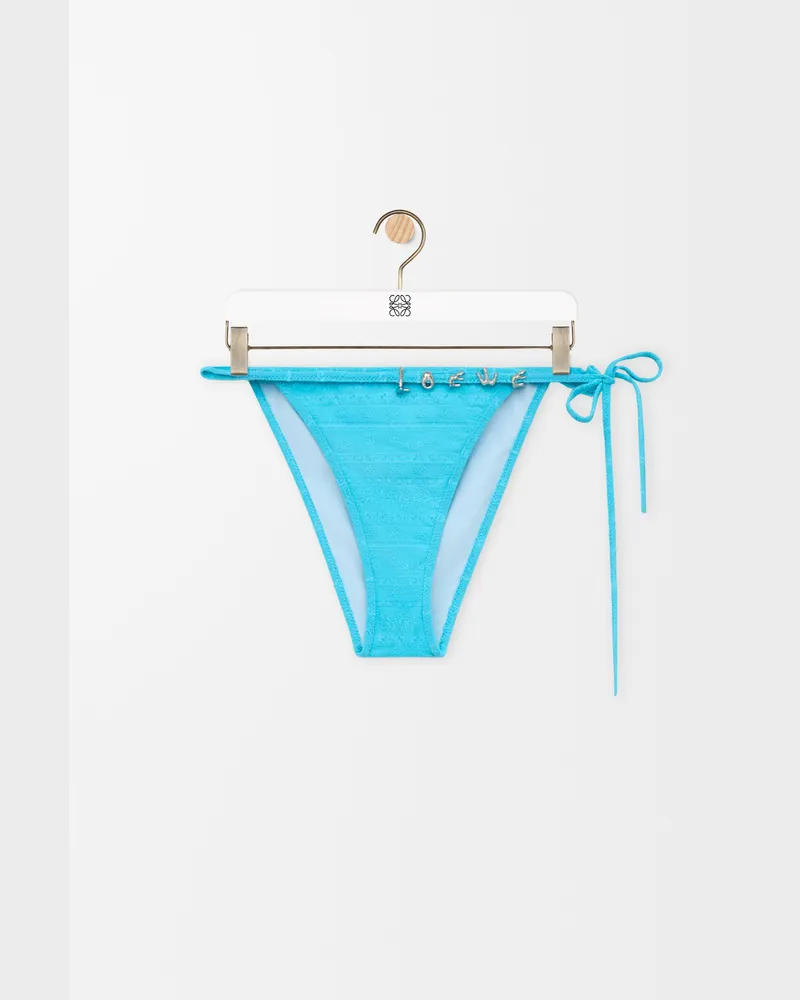 Loewe Bikini Bottom In Technical Jersey Size Mujer Turquoise