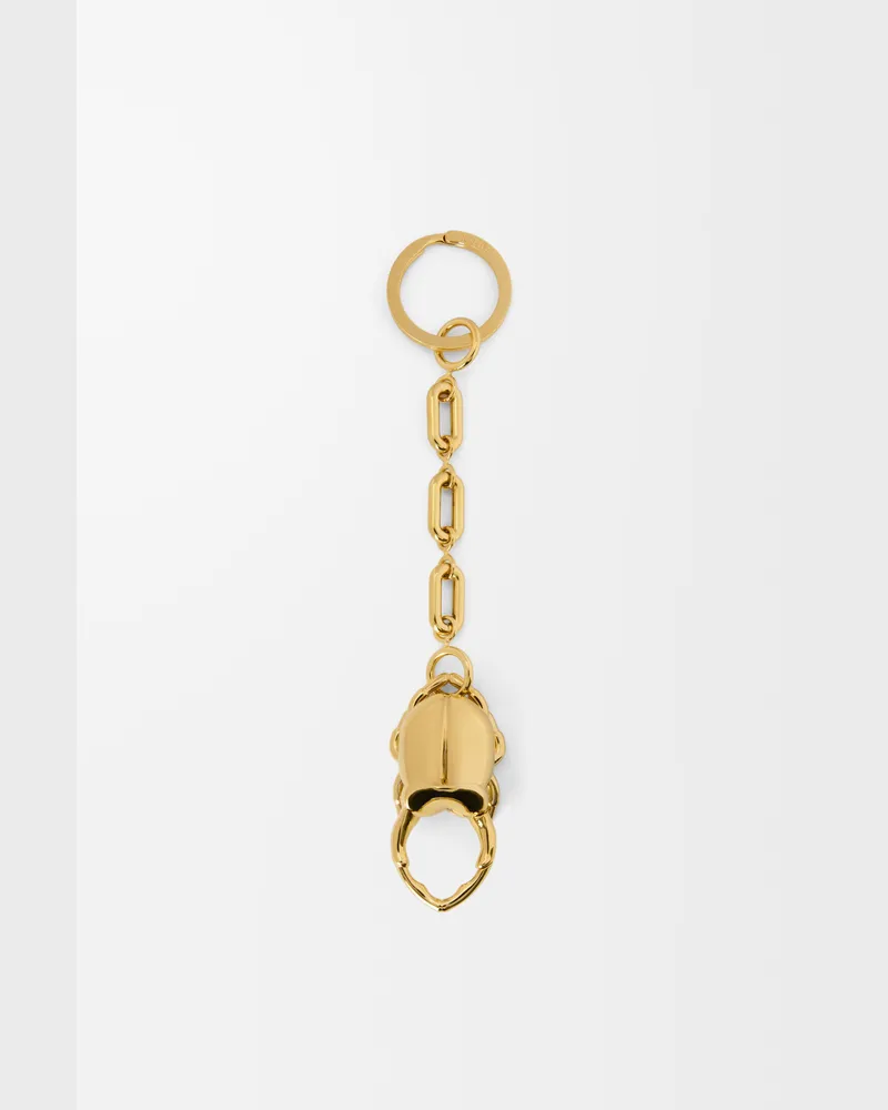 Loewe Beetle Carabiner Charm Mujer Gold