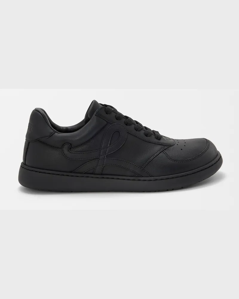 Loewe Jambo Sneaker In Soft Grained Leather skin Size Hombre Black