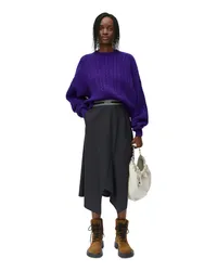 Loewe Luxury Sweater in wool Purple