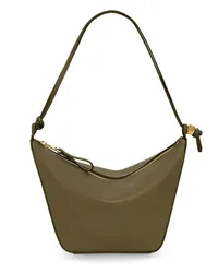 Loewe Luxury Mini Hammock Hobo bag in classic calfskin Dark