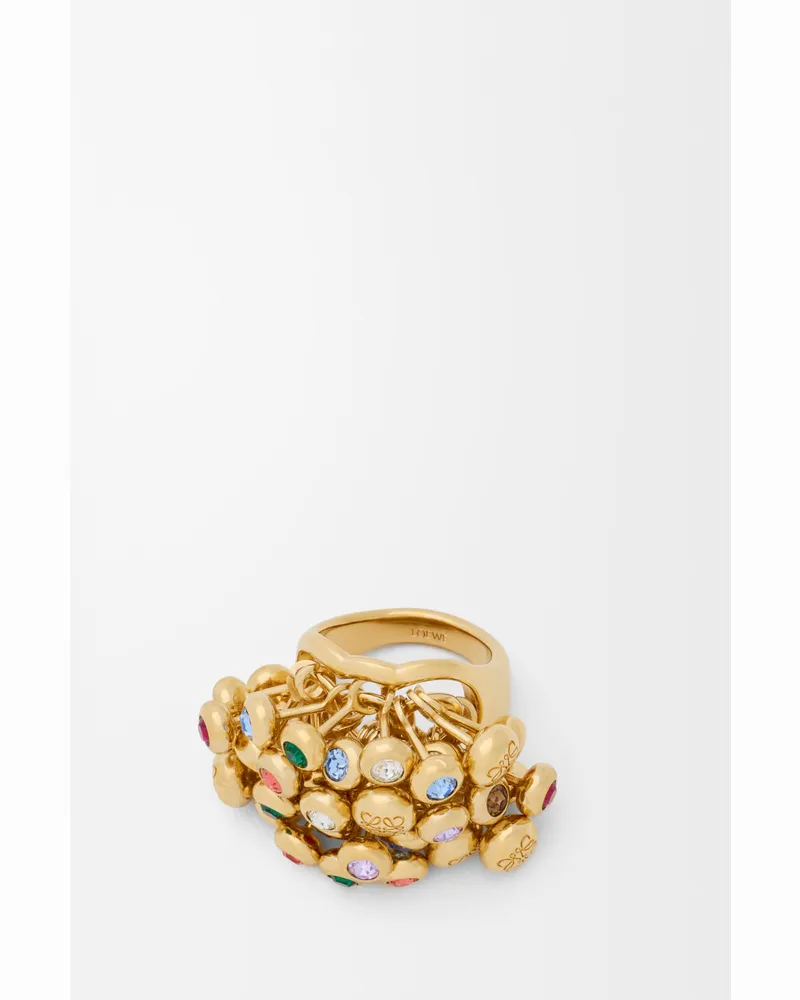 Loewe Push Pin Ring Size Mujer Gold