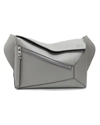 Loewe Luxury Small Puzzle bumbag in classic calfskin Asphalt