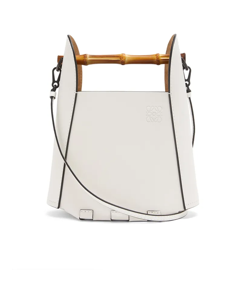 Loewe Luxury Bamboo bucket bag in calfskin Soft