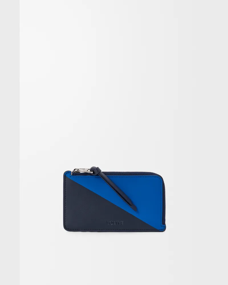 Loewe Flag Coin Cardholder In Leather skin Hombre Deep