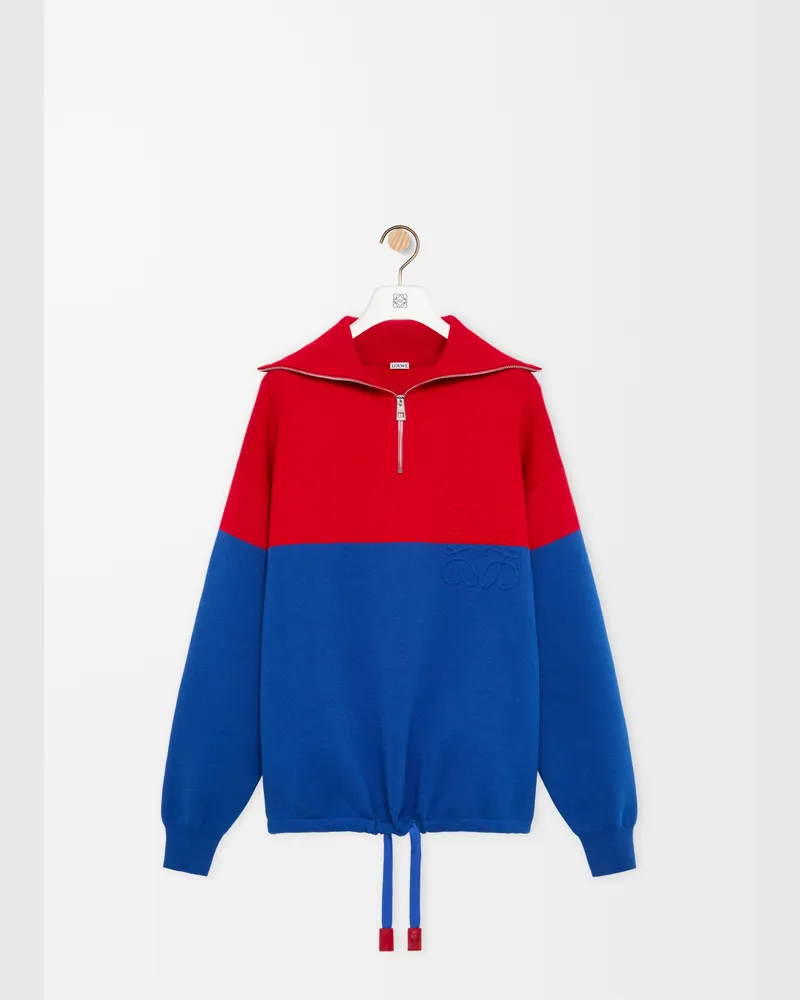 Loewe Sweater In Cotton Size Mujer Red