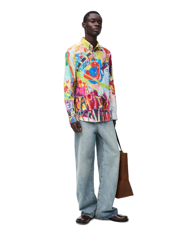 Loewe Luxury Shirt in cotton Multicolor