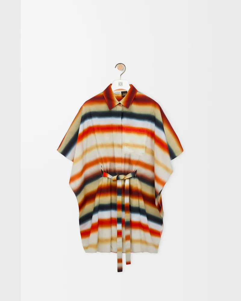 Loewe Kaftan In Cotton Size Mujer Orange