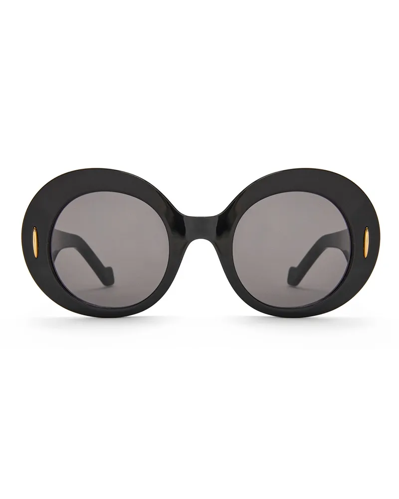 Loewe Luxury Round Screen sunglasses Black