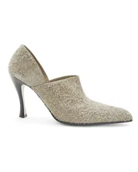 Loewe Luxury Comic pump in brushed suede Khaki