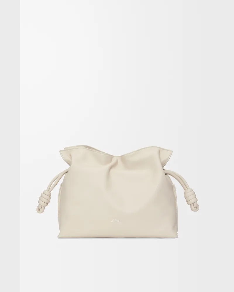 Loewe Medium Flamenco Clutch In Nappa Leather skin Mujer Sea