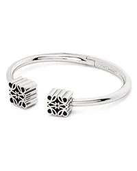 Loewe Luxury Anagram cuff in sterling silver Silver