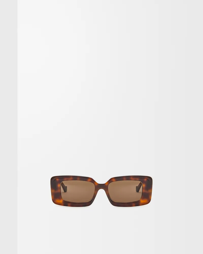 Loewe Rectangular Sunglasses Mujer Havana