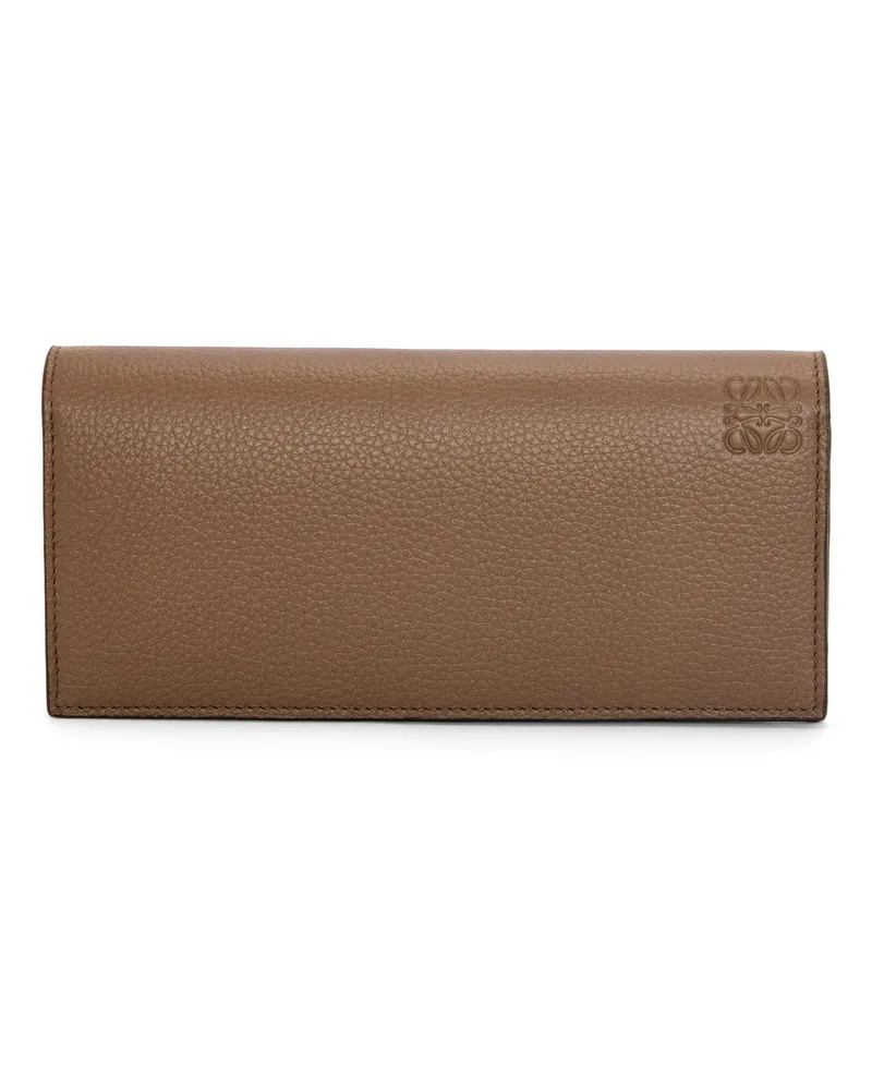 Loewe Luxury Long horizontal wallet in soft grained calfskin Winter