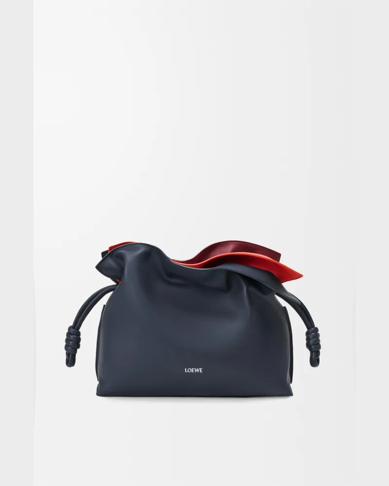 Loewe Medium Layered Flamenco Clutch In Nappa Leather skin Mujer Multicolor