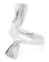 Loewe Luxury Knuckle Not ring in white gold White