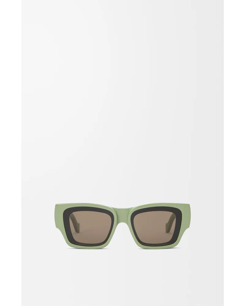 Loewe Front Lenses Square Sunglasses Mujer Grey