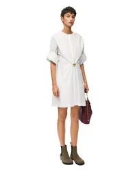 Loewe Luxury Pebble dress in cotton Optic