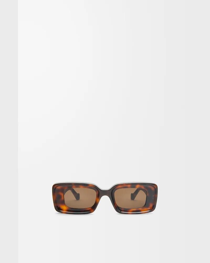 Loewe Rectangular Sunglasses Mujer Havana