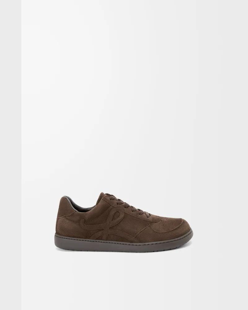 Loewe Jambo Sneaker In Suede Leather skin Size Hombre Dark