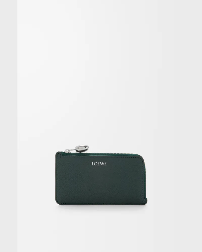 Loewe Pebble Coin Cardholder In Pebble Grained Leather skin Mujer Sherwood