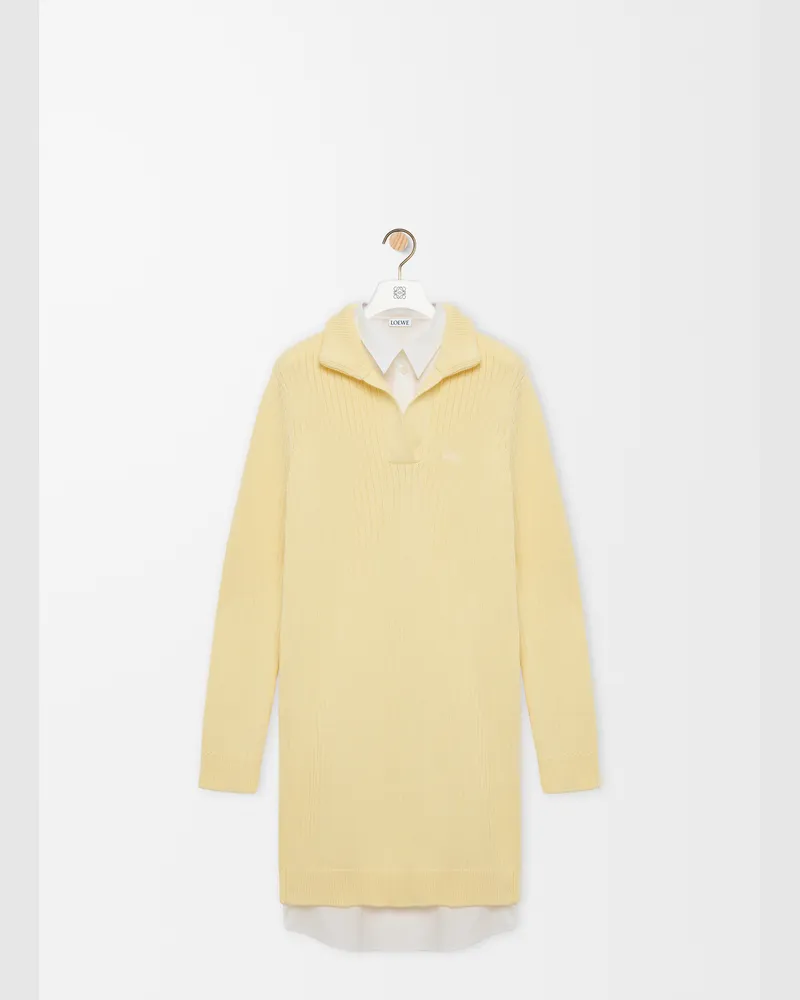 Loewe Dress In Cotton Size Mujer Light