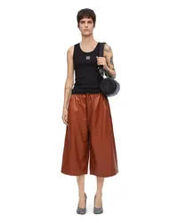 Loewe Luxury Anagram tank top in cotton Black