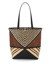 Loewe Luxury Puzzle Fold Tote in raffia Natural