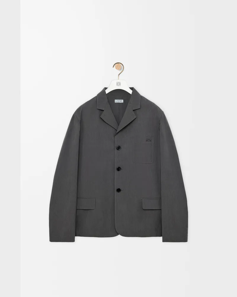 Loewe Jacket In Cotton And Silk Size Hombre Medium