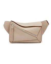 Loewe Luxury Small Puzzle bumbag in classic calfskin Sand