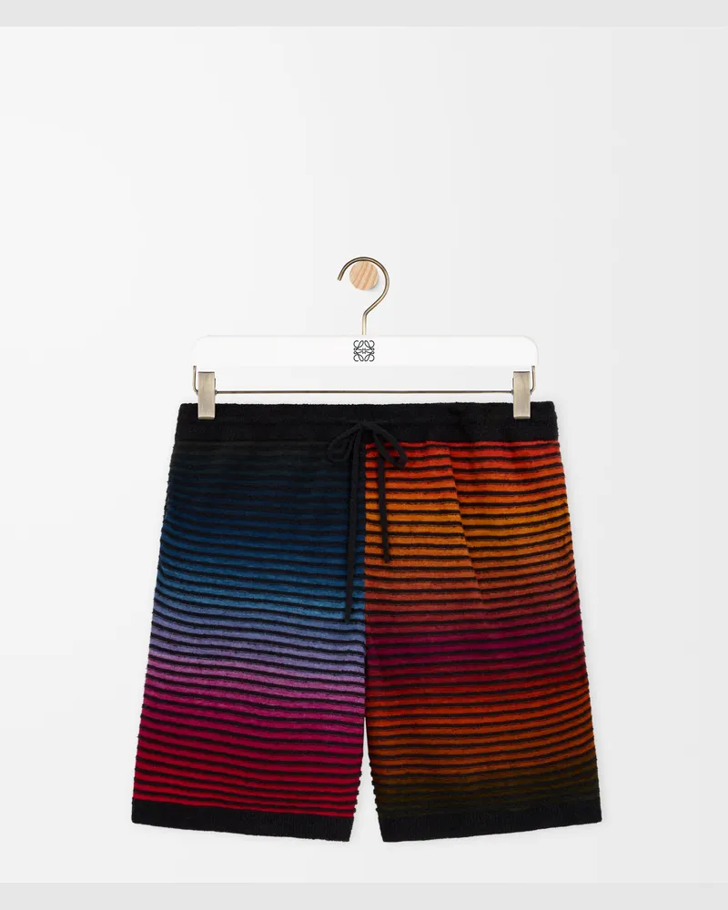 Loewe Shorts In Cotton Blend Size Hombre Multicolor