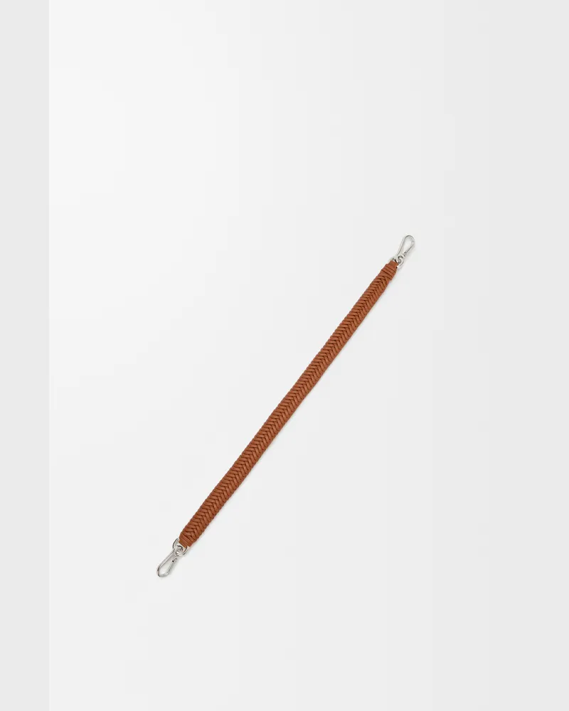 Loewe Arrow Short Strap In Leather skin Mujer Squirrel