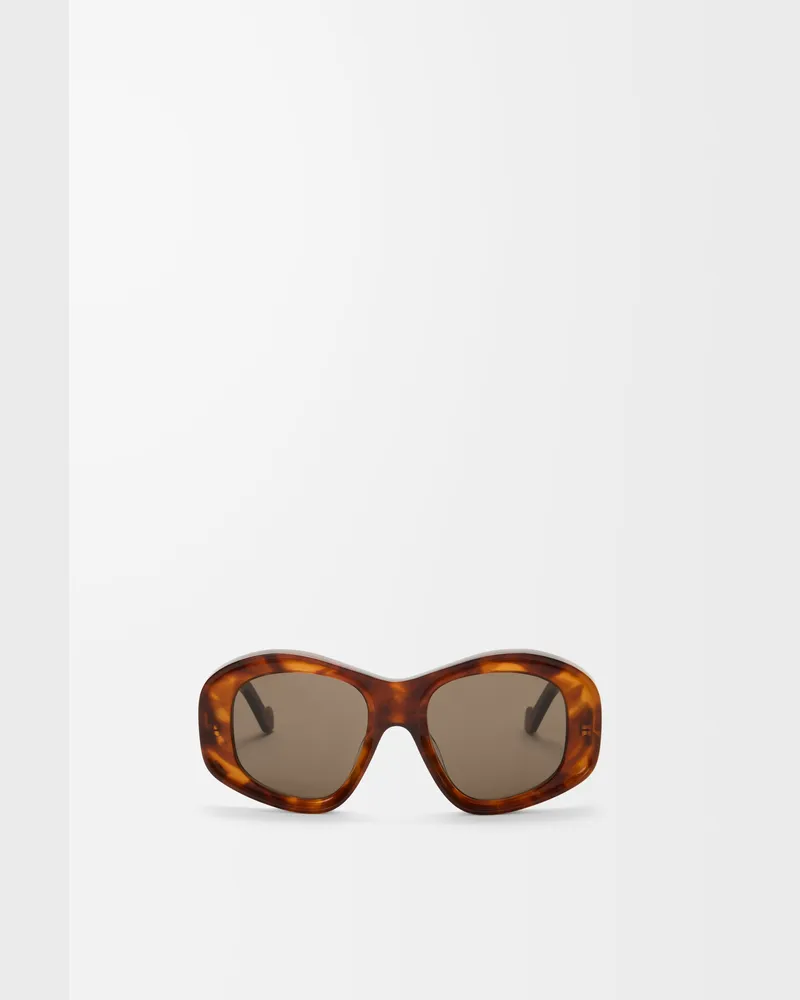 Loewe Beveled Pentagon Sunglasses Mujer Havana