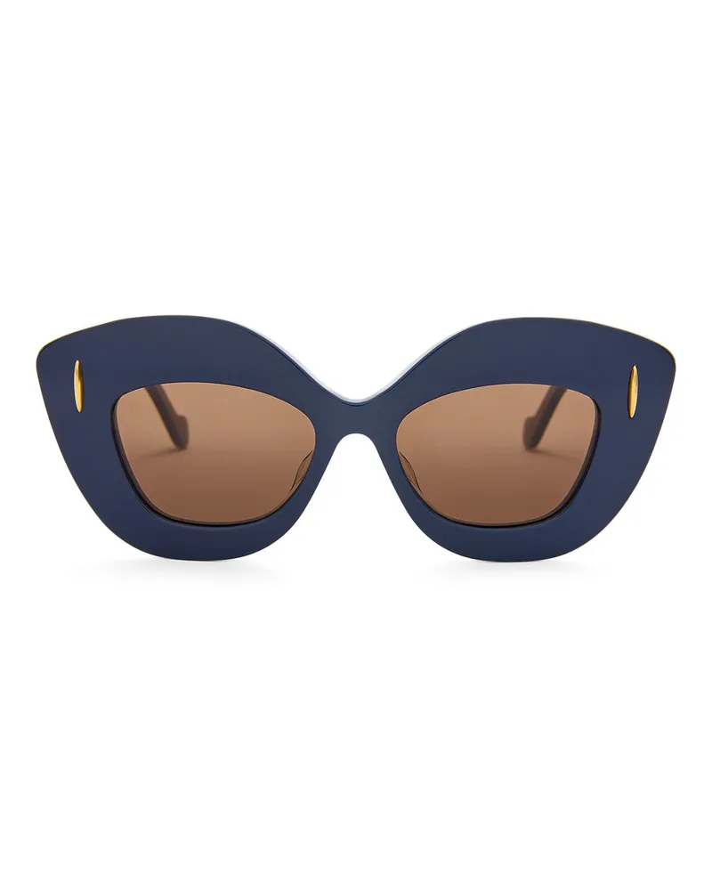 Loewe Luxury Retro Screen Sunglasses Navy