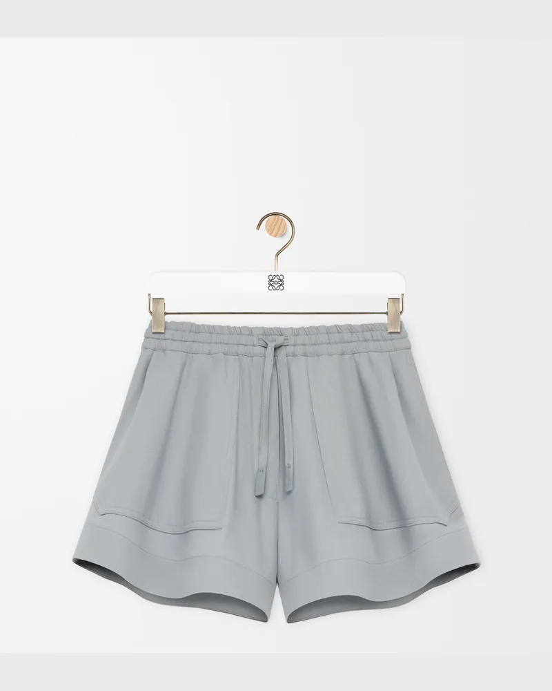Loewe Shorts In Cotton Size Mujer Light